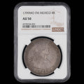 Mexico - 8 Reales - 1799 Mo FM - NGC AU 50 - Carolus IIII