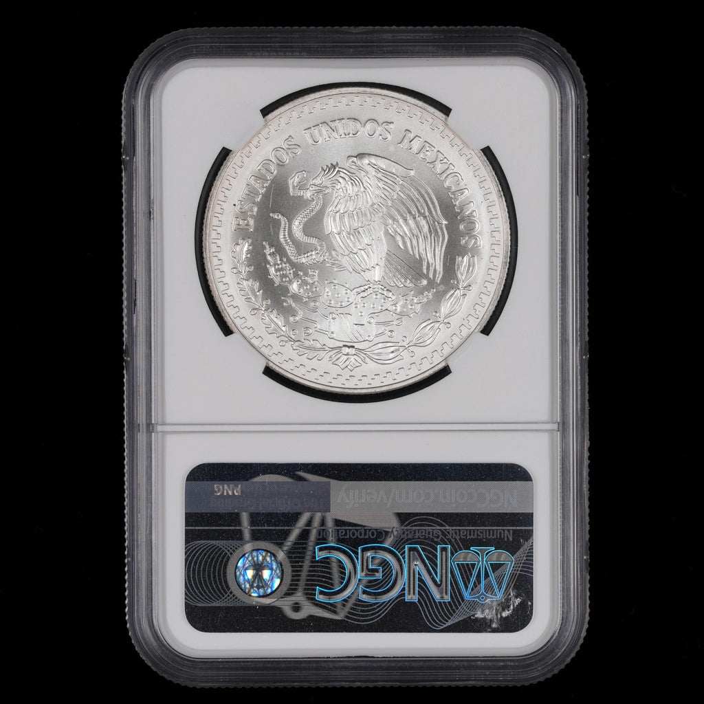 Mexican Silver Libertad - 1 Onza - 1996 - NGC MS 68 (006)