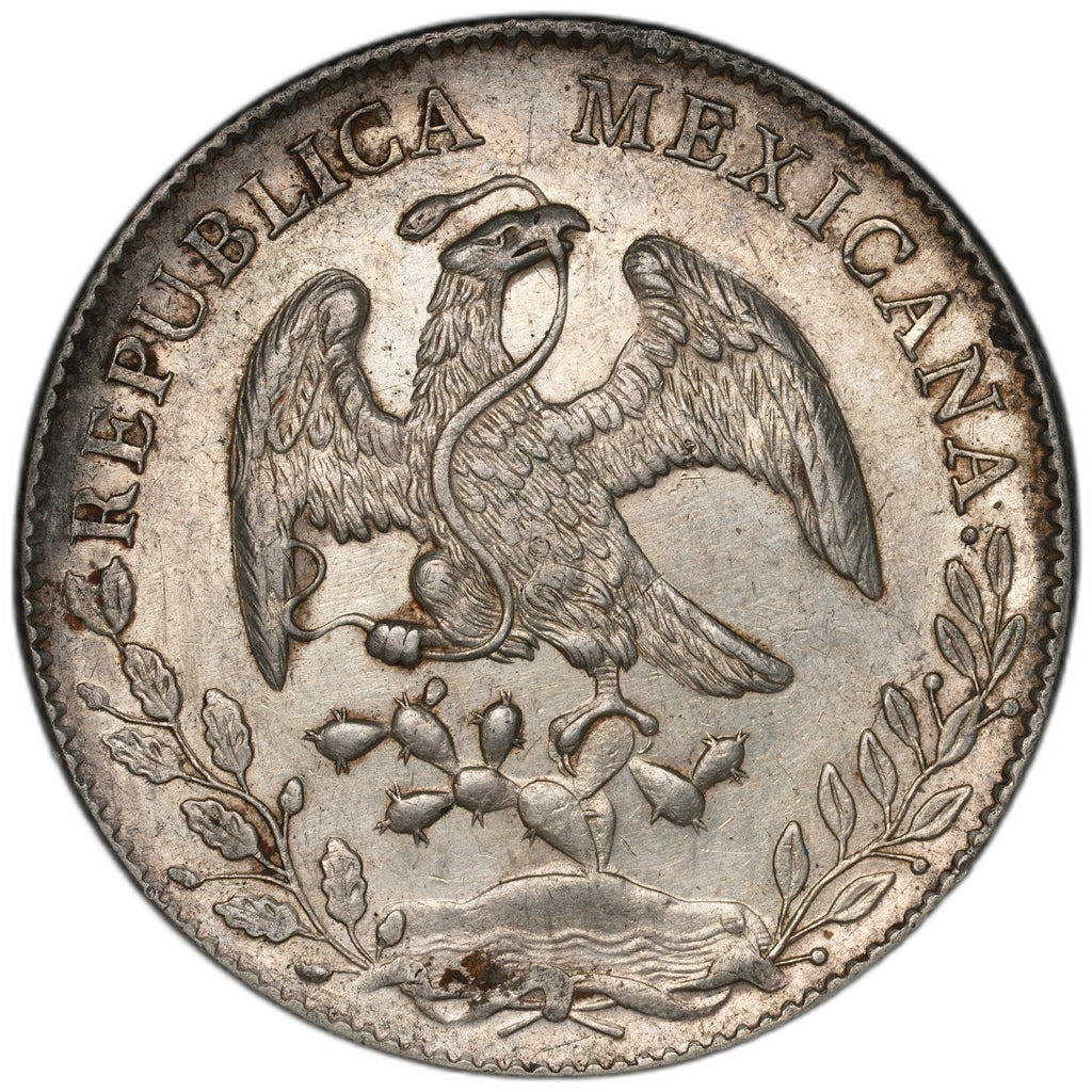 Mexico - 8 Reales - 1897 Mo AM - KM#377.10 - Silver .903 - 0.786 ASW