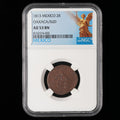 Mexico - 2 Reales - 1813 - NGC AU 53 BN (002)
