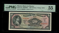 Mexico - 20 Pesos - 1950 - Banco de Mexico - PMG 55 About UNC