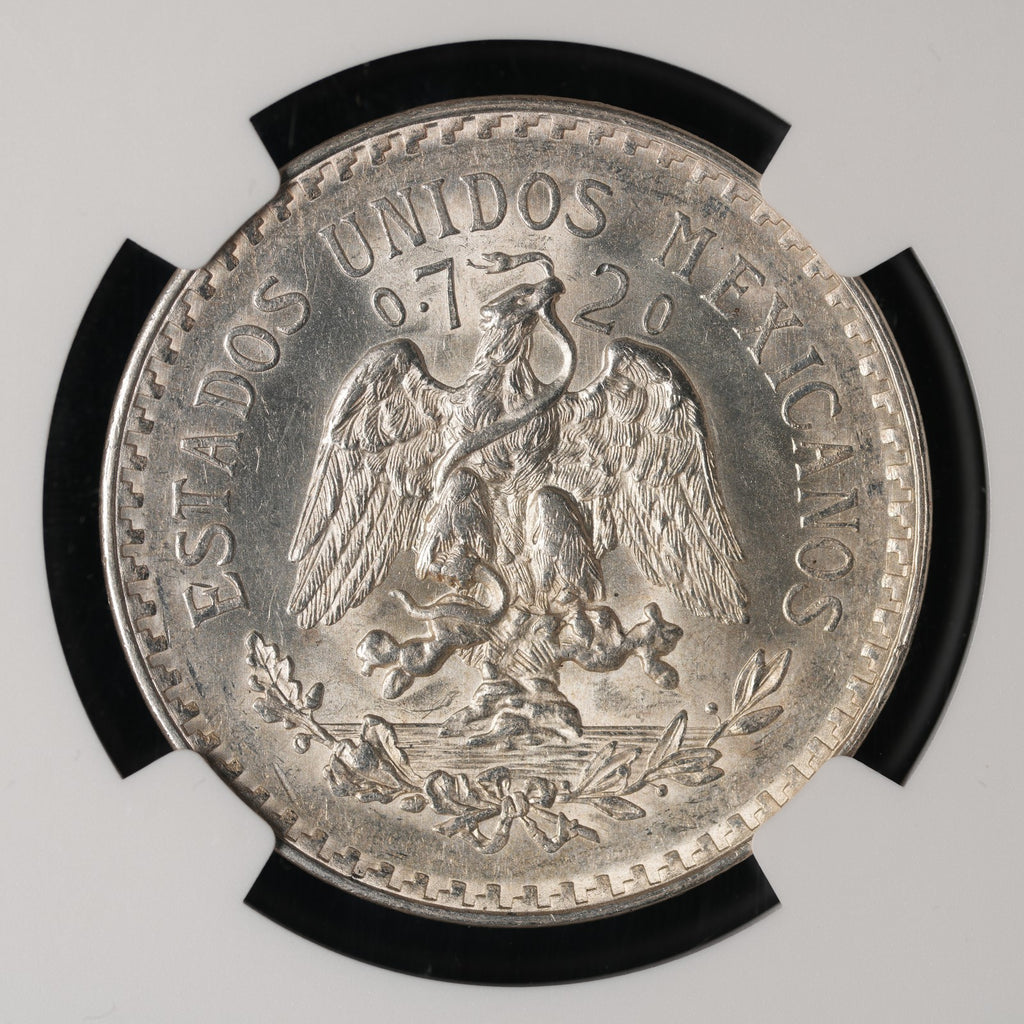 Mexico - 1 Peso - 1943 Mo - NGC MS 64 (129)
