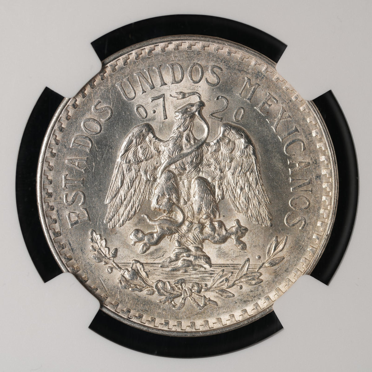 Mexico - 1 Peso - 1943 Mo - NGC MS 64 (129)