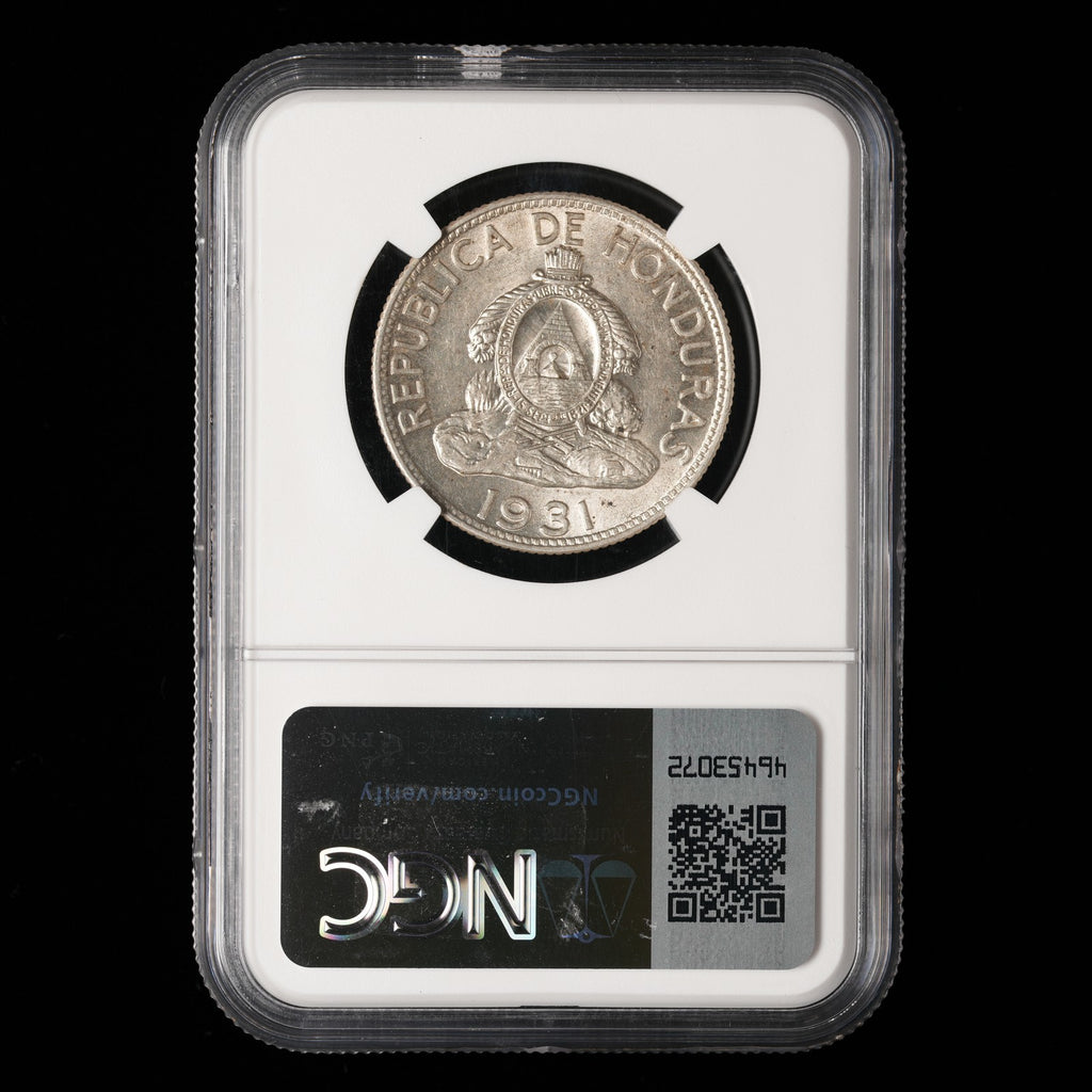 Honduras - 1 Lempira - 1931 - NGC MS 61