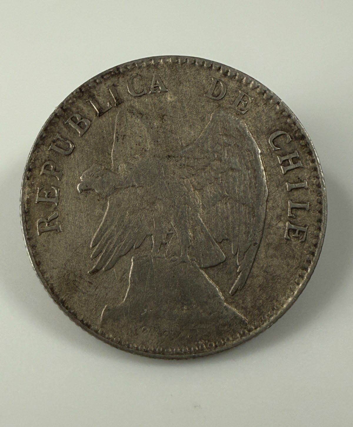 Chile - 20 Centavos - 1919 (So) - Item #001