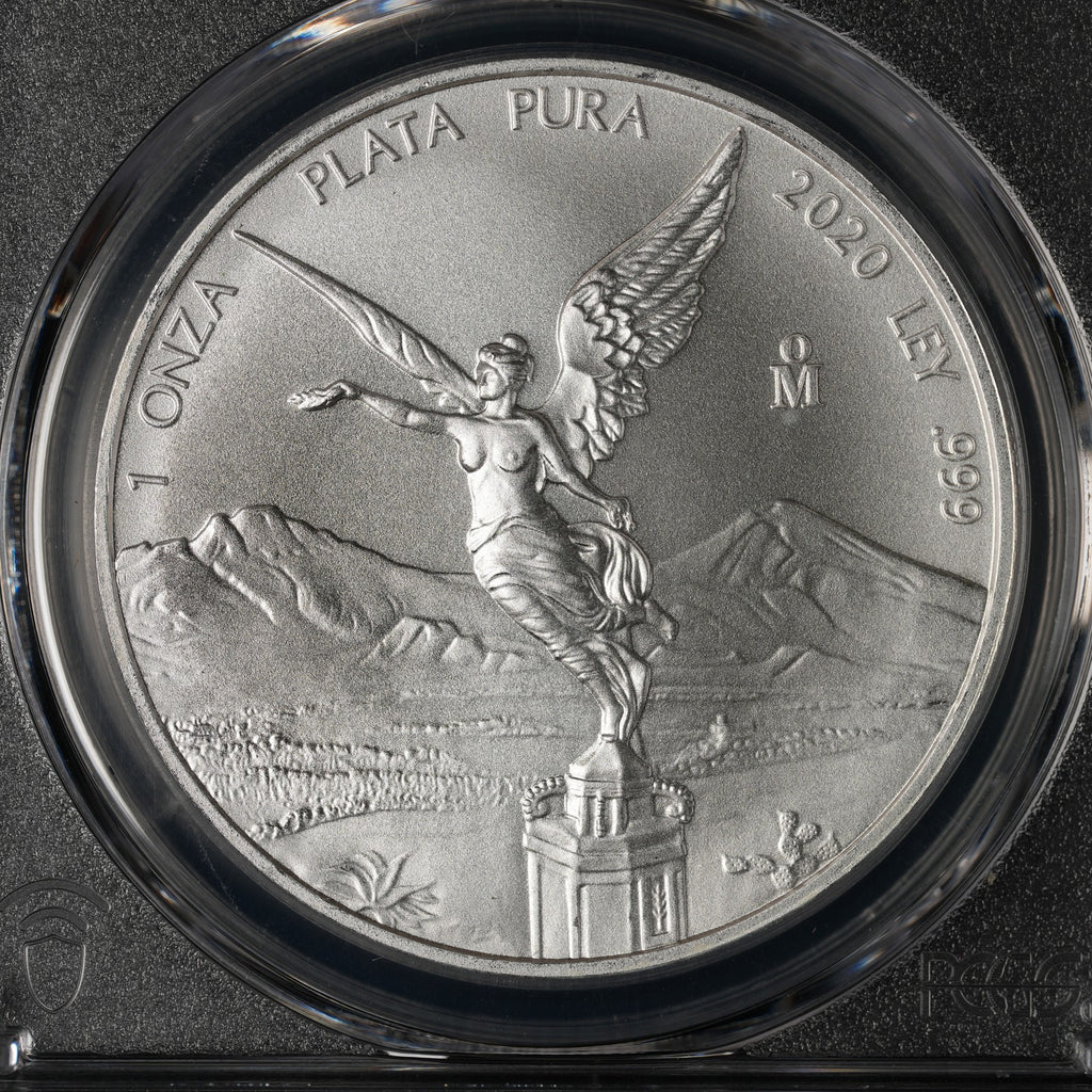 2020 Mo 1 Oz Mexican Silver Libertad PCGS MS 70 (494)