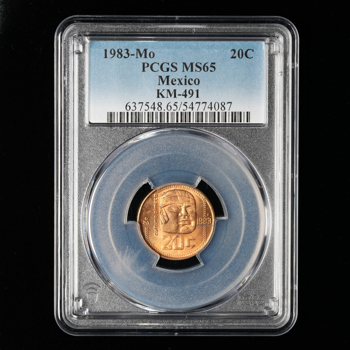 Mexico - 20 Centavos - 1983 - PCGS MS 65 (087)