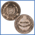 El Salvador - 5 Centavos - 1893 - KM#109 - Silver .835 - 0.034 ASW