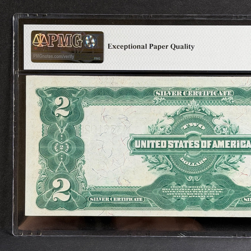 1899 $2 Silver Certificate FR#256 Teehee | Burke PMG XF 40 EPQ