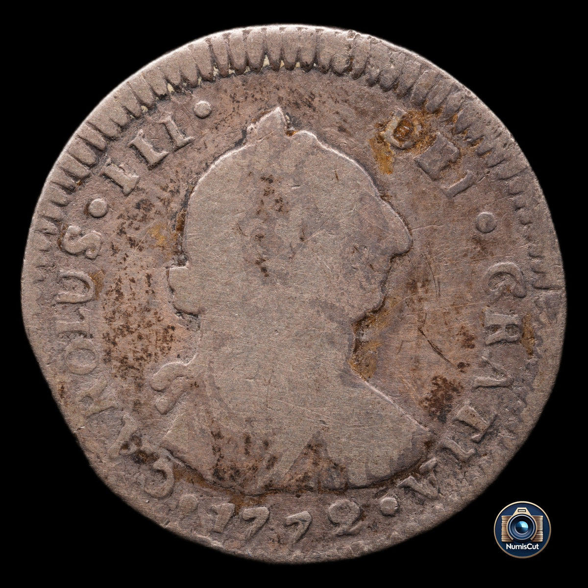 Guatemala - 1 Real - 1772 (P) Charles III