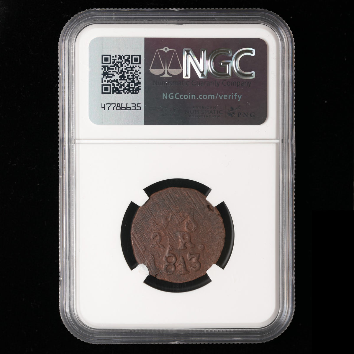 Mexico - 2 Reales - 1813 - NGC AU 55 BN (006)