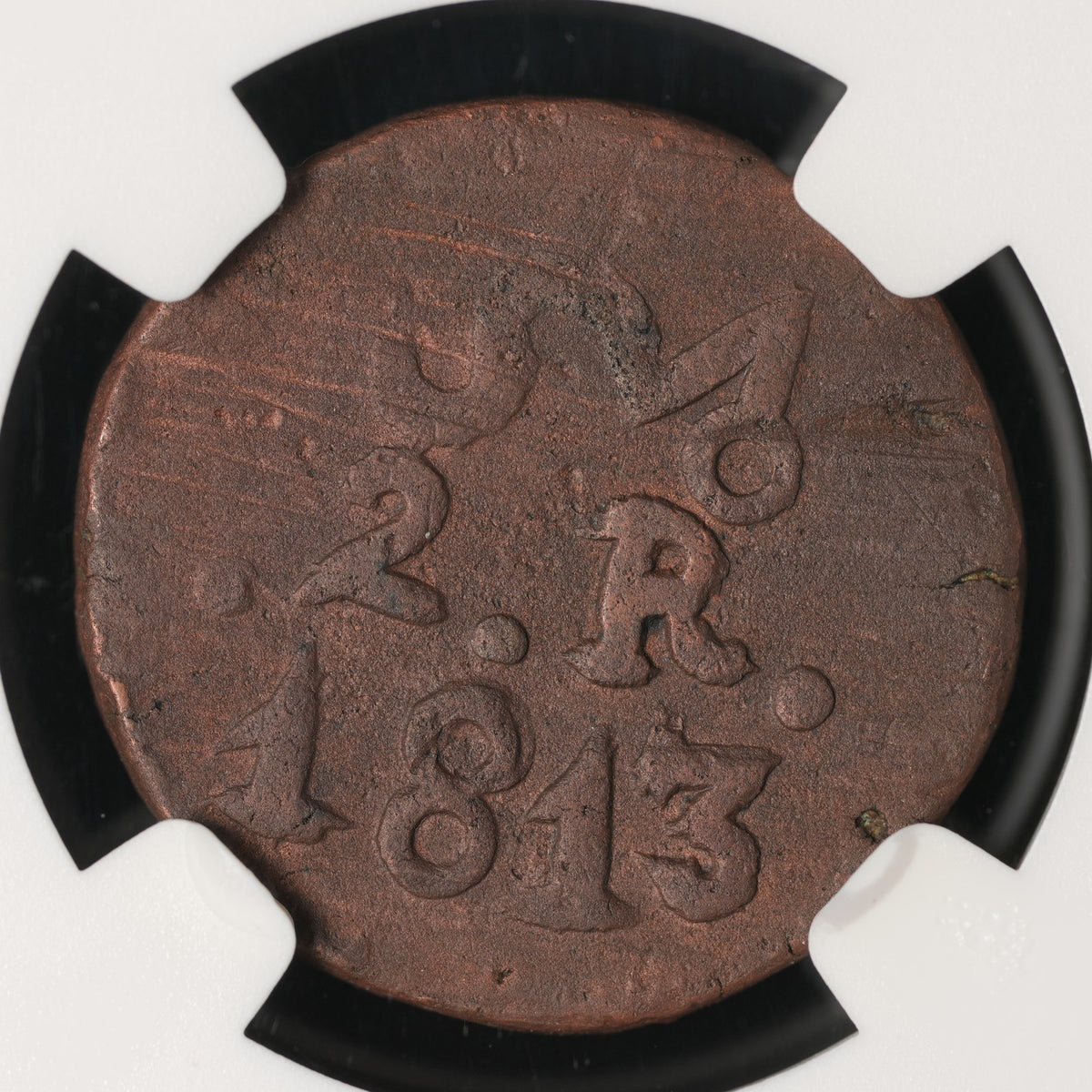 Mexico - 2 Reales - 1813 - NGC AU 55 BN (003)