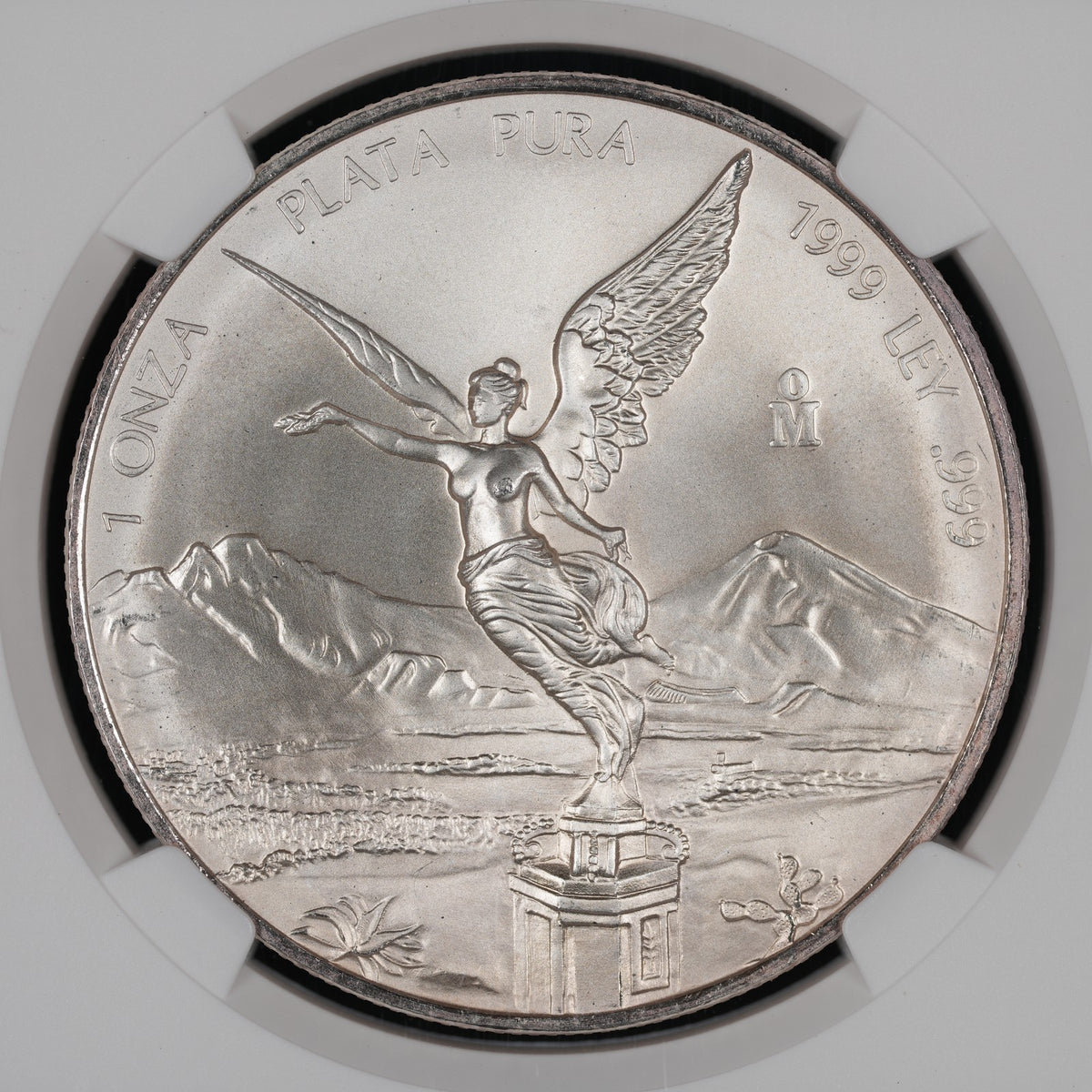 Mexican Silver Libertad - 1 Onza - 1999 - NGC MS 68 (007) - KEY DATE