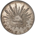 Mexico - 8 Reales - 1891 Ho FG - KM#377.9 - Silver .903 - 0.786 ASW