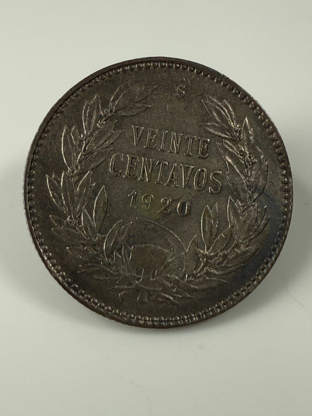 Chile - 20 Centavos - 1920 (So)