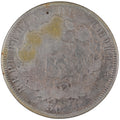 Chile - 50 Centavos - 1855 - Silver .900