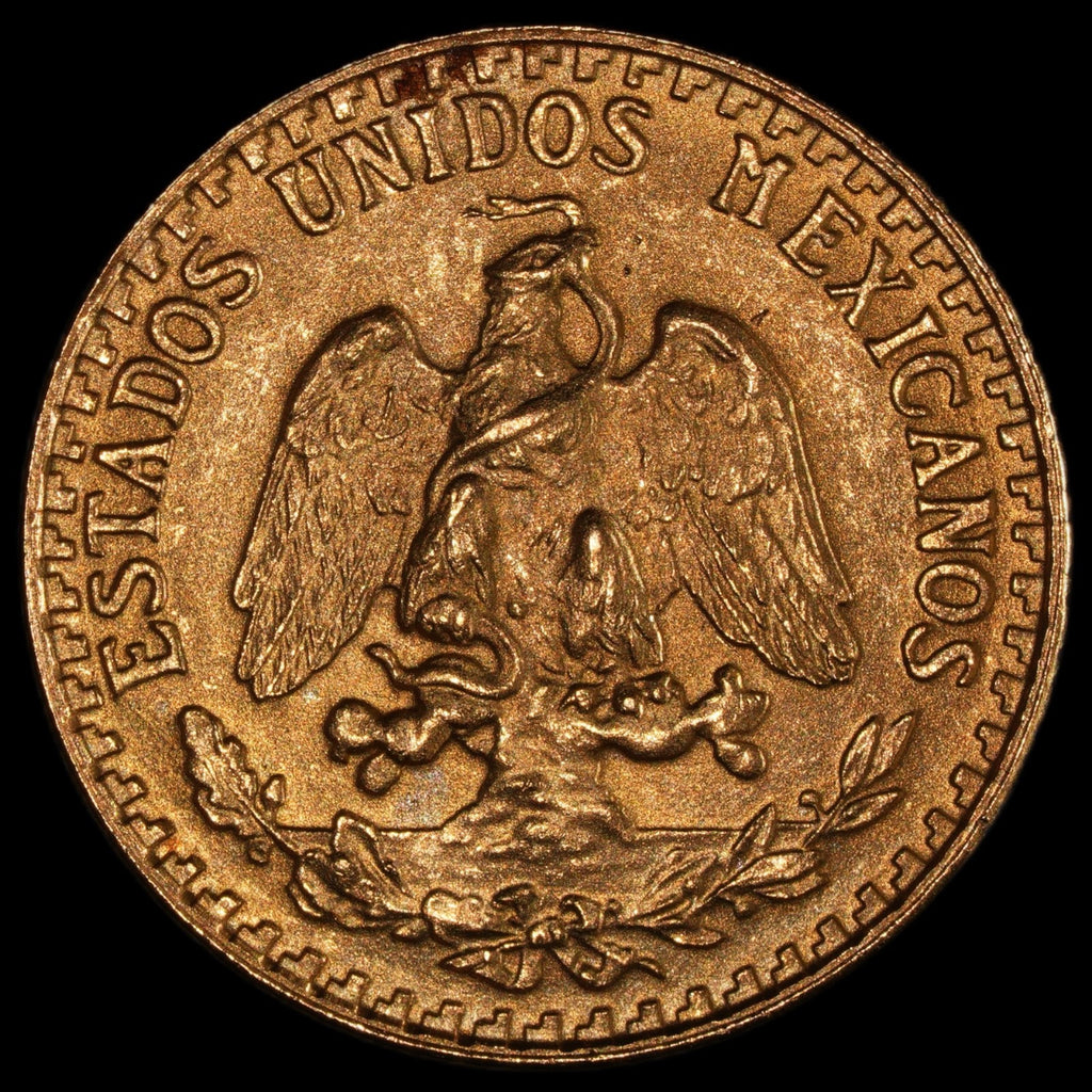 Mexico - 2 Pesos - 1945 Mo - Gold .900 - Item #003