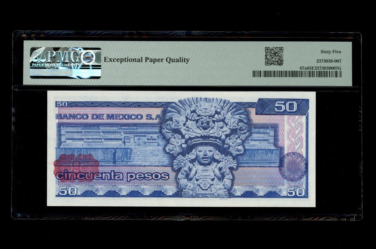 Mexico - 50 Pesos - 1978 - Banco de Mexico - PMG 65 EPQ Gem UNC