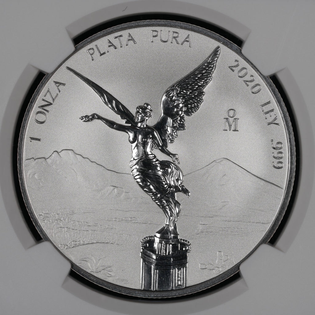 2020 Mexican Silver Reverse Proof NGC PF70 Early Releases - Mintage of 1,000!