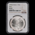 Mexican Silver Libertad - 1 Onza - 1996 - NGC MS 68 (006)