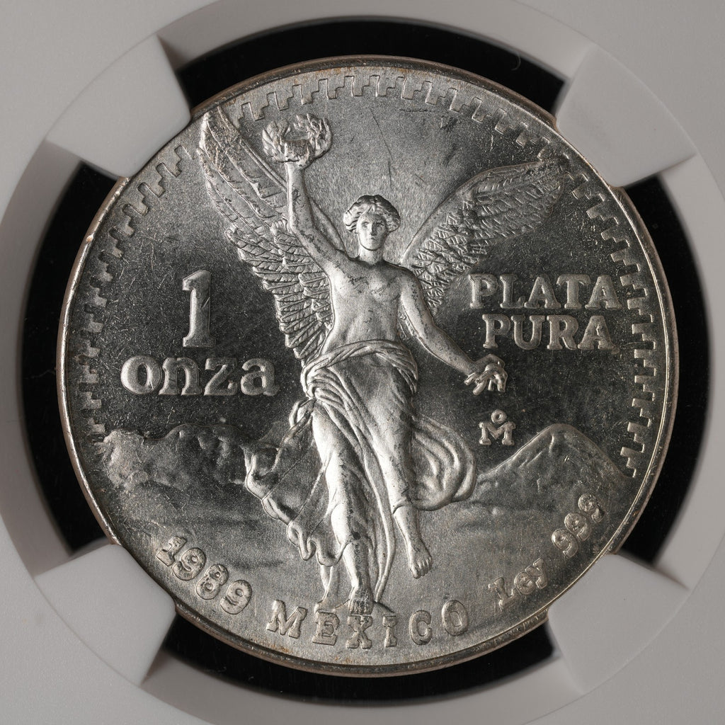 Mexico - 1 Onza - 1989 Mo - NGC MS 67 - Silver .999