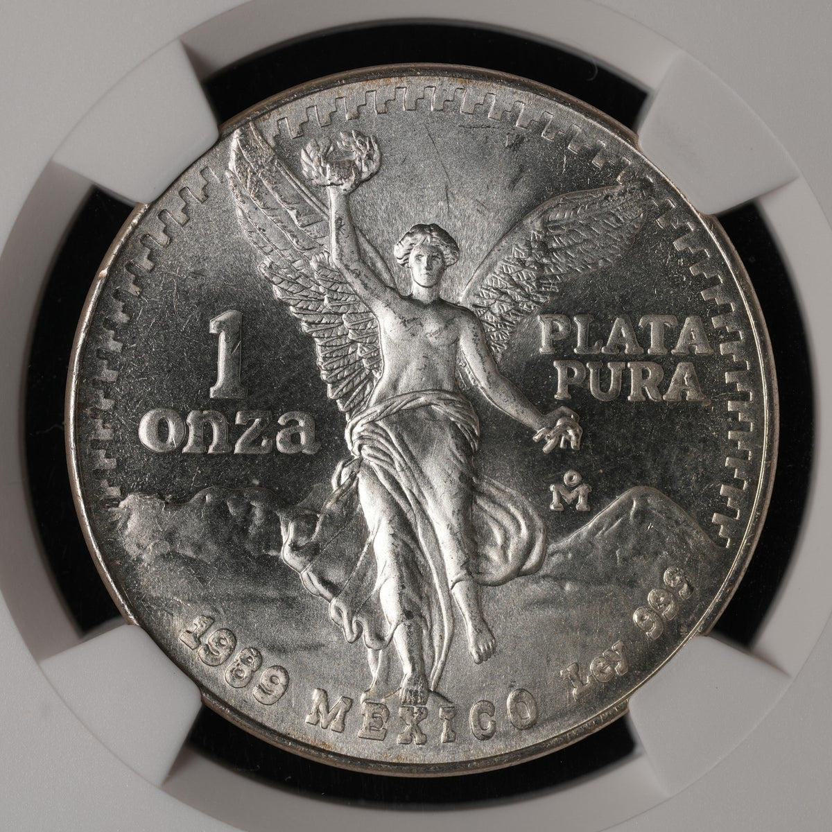 Mexico - 1 Onza - 1989 Mo - NGC MS 67 - Silver .999