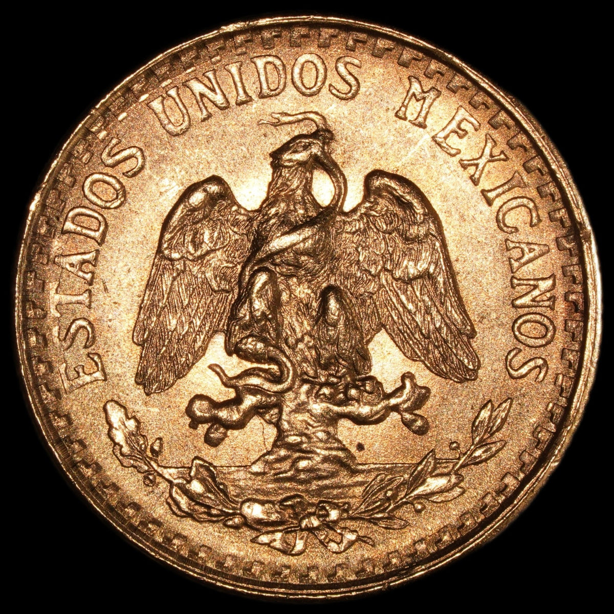 Mexico - 2 Pesos - 1945 Mo - Gold .900 - Item #001