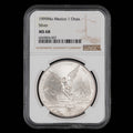 Mexican Silver Libertad - 1 Onza - 1999 - NGC MS 68 (007) - KEY DATE