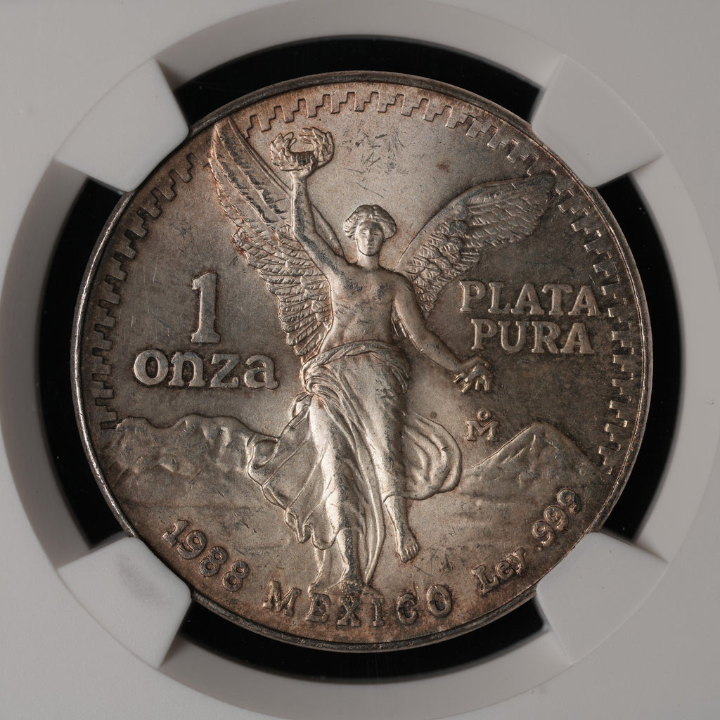 Mexico - 1 Onza - 1988 Mo - NGC MS 65 - Silver .999