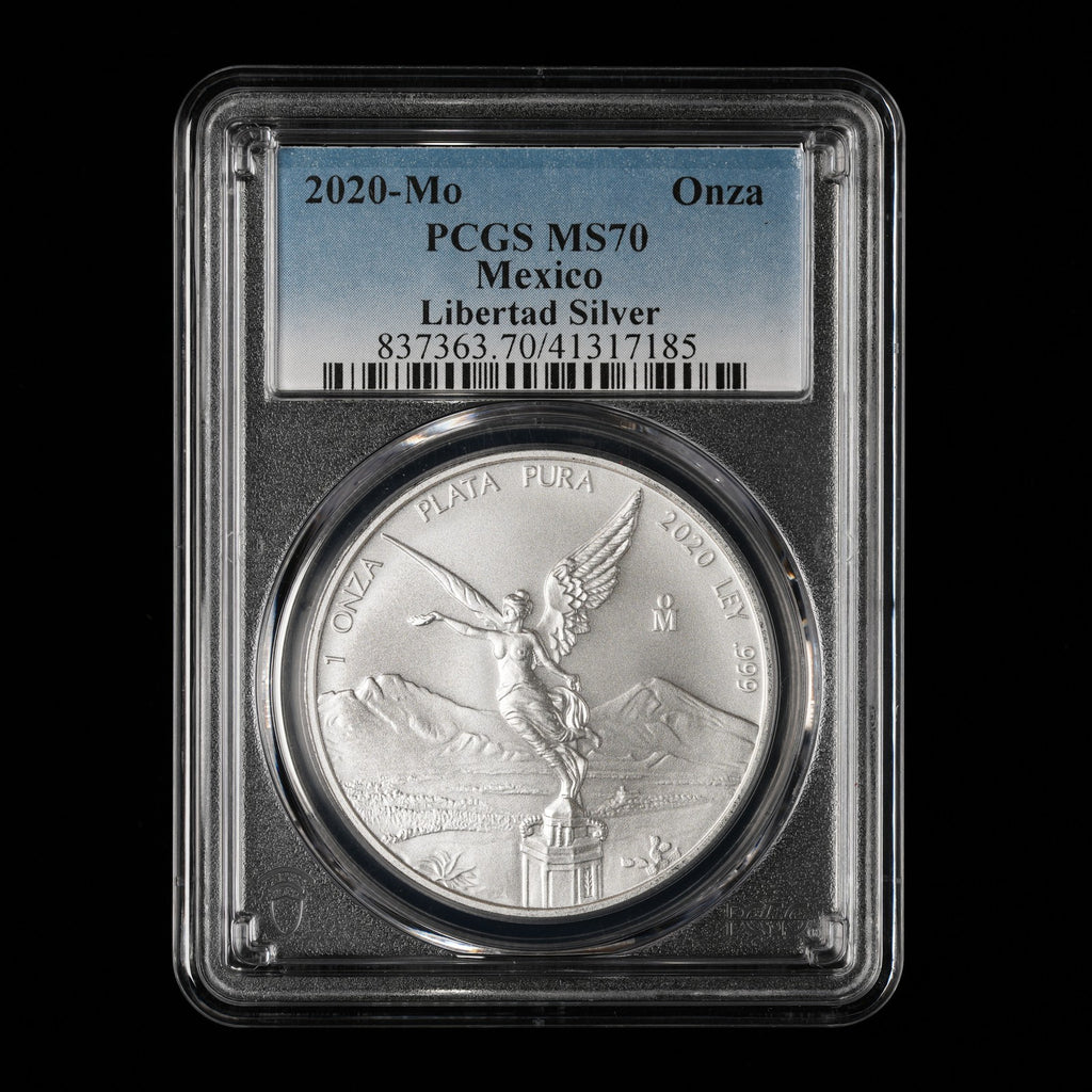 2020 Mo 1 Oz Mexican Silver Libertad PCGS MS 70 (185)