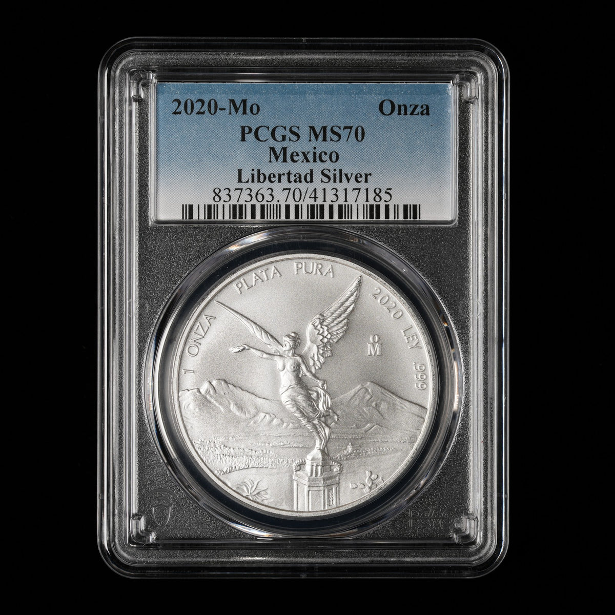 2020 Mo 1 Oz Mexican Silver Libertad PCGS MS 70 (185)