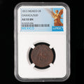 Mexico - 2 Reales - 1813 - NGC AU 55 BN (006)
