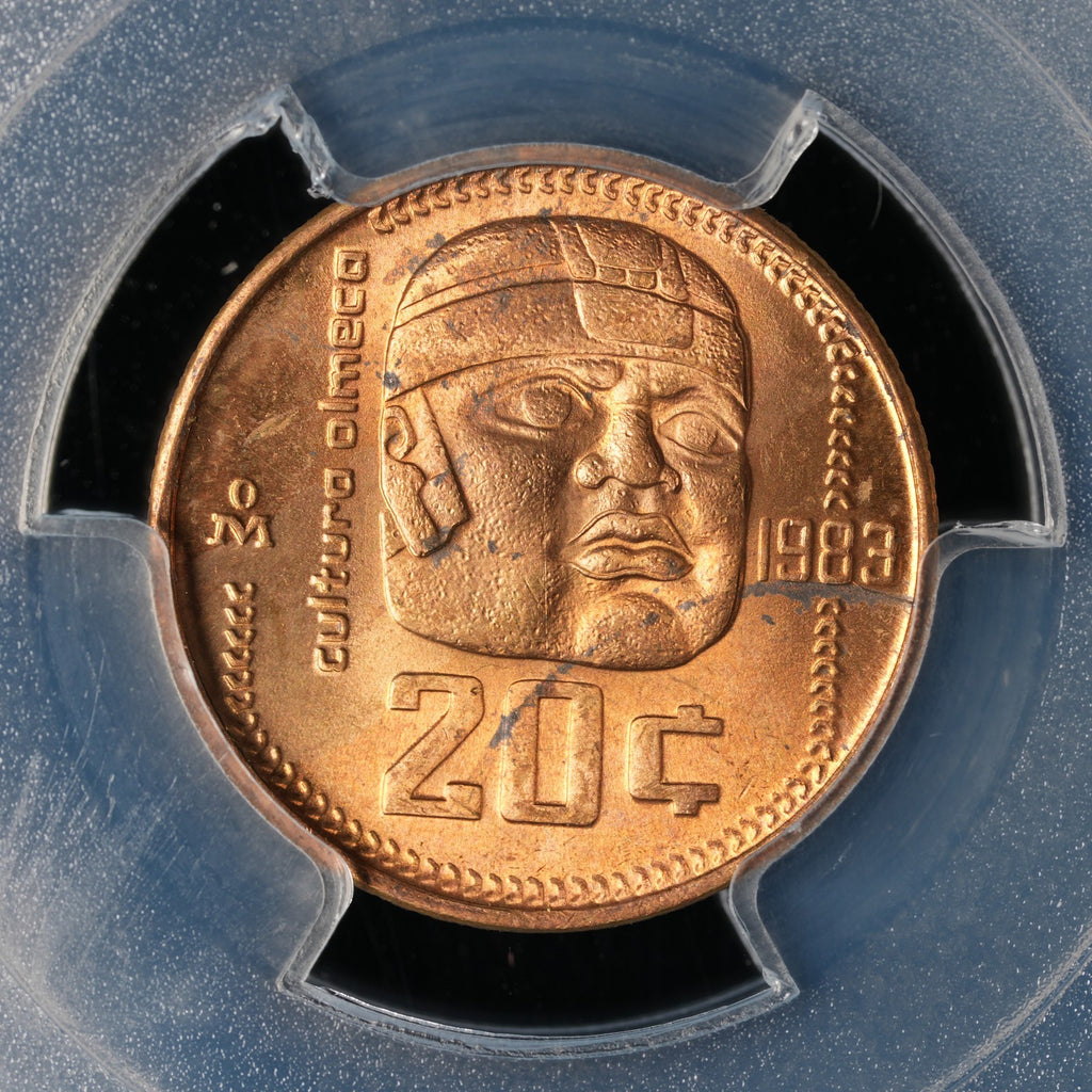 Mexico - 20 Centavos - 1983 - PCGS MS 65 (087)