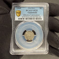 Guatemala - 5 Centavos - 1960 Mint Error Obverse Lamination - PCGS VF 25
