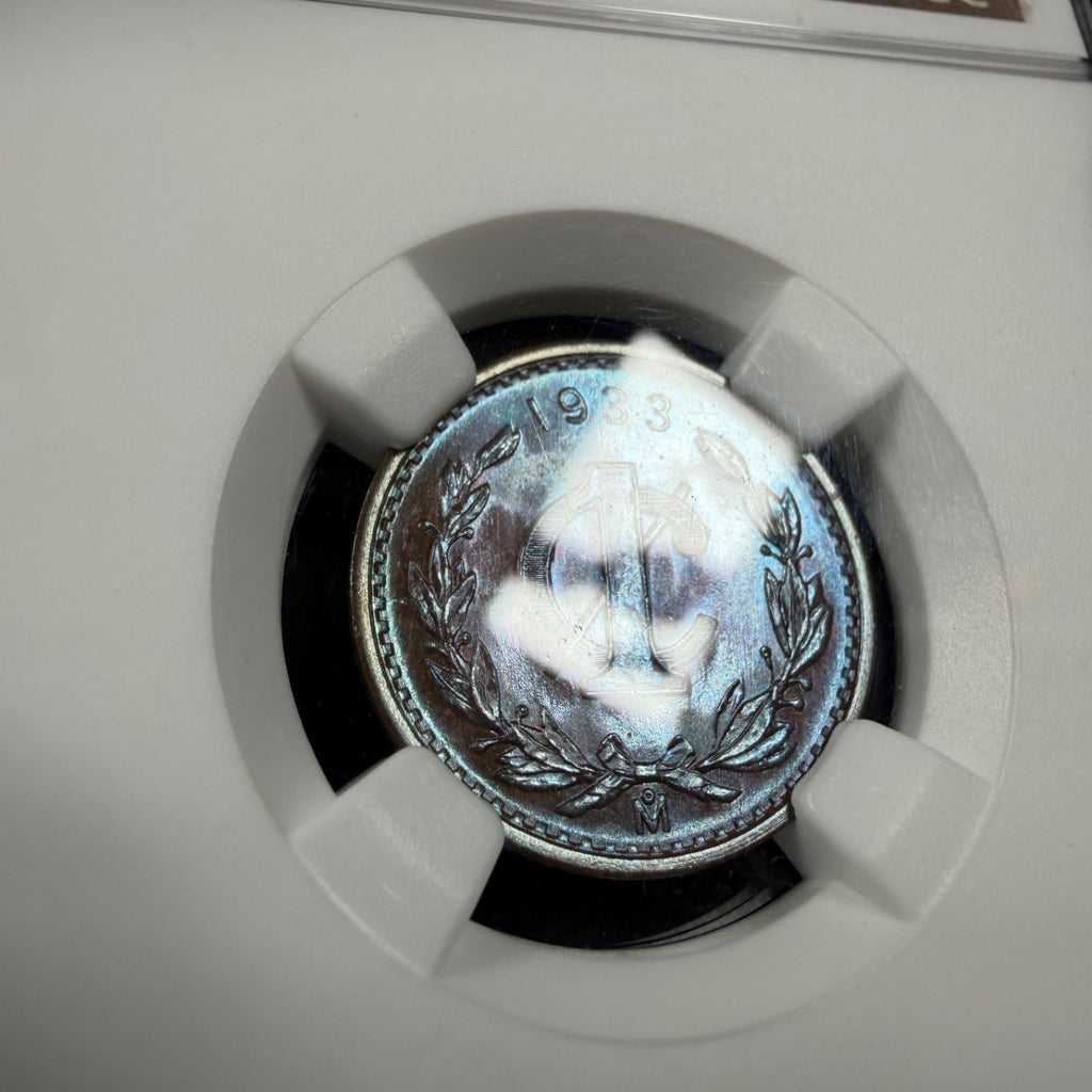 Mexico - 1 Centavo - 1933 Mo NGC MS 66 BN Top Pop 2/0 Toned!